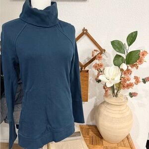 lululemon athletica Deep Blue Turtleneck Sweater